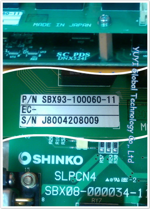 SHINKO SLPCN4 SBX08-000034-11 WITH DYNAX SCPDS DNX5241 BOARD SHINKO SLPCN4 SBX08-000034-11 WITH DYNAX SCPDS DNX5241 BOARD